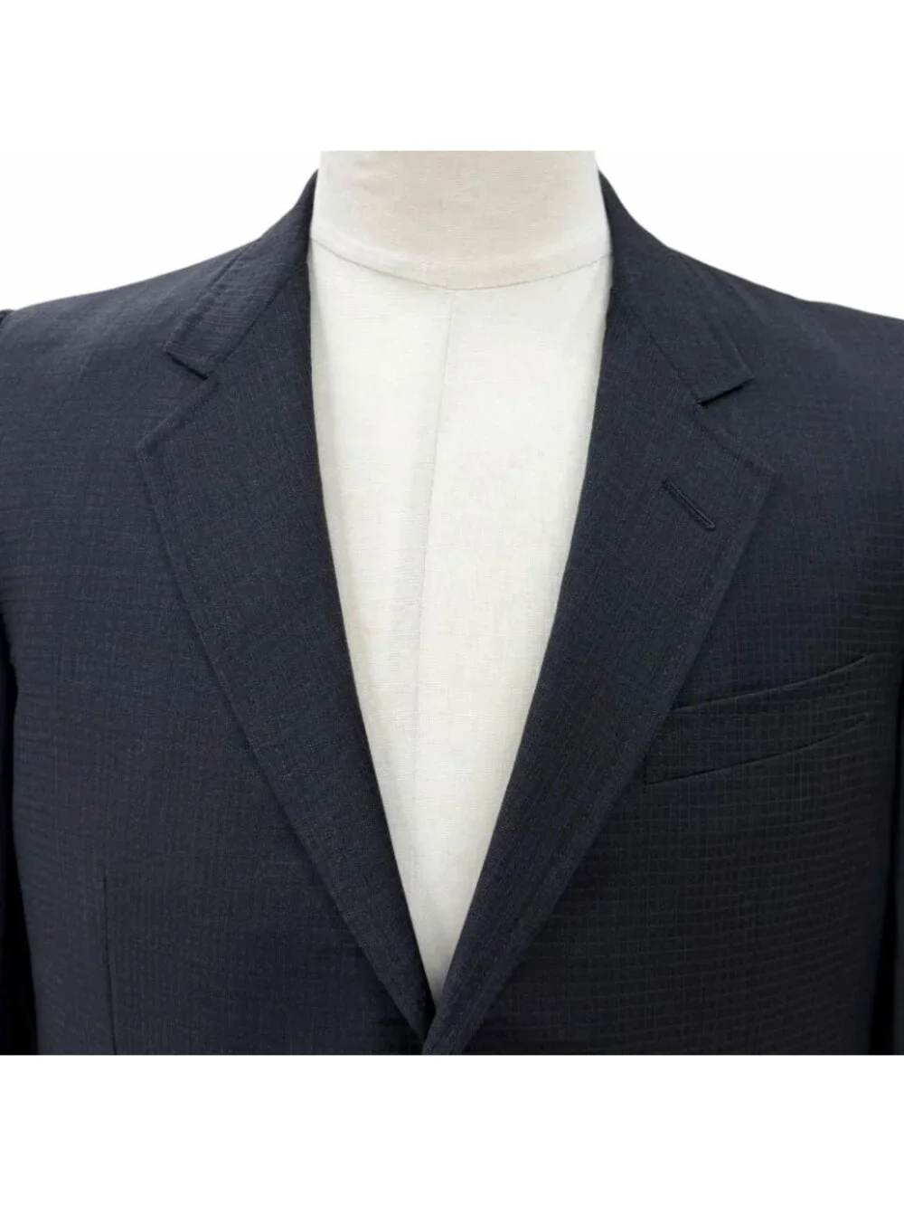 Gucci Wool Logo Button Lining Horsebit All Over Pattern Singles Set Gray 48